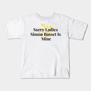 Sorry ladies Simon Basset is mine. Kids T-Shirt